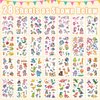 Partywind 310 Styles Glitter Party Supplies for Kids, Temporary Tattoos for Kids Birthday Party Decorations Favors, Surprise Goodie Bag Stuffers with Dinosaur/Mermaid/Animals (28 Sheets)