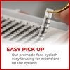 THE LASH SUPPLY 120 Fans, 5D Premade Fan Eyelash Extensions, C/D Curl, Mix Length 9-15mm, 0.07 Thickness, 12 Lines, Volume Lash Extensions, Natural and Long-lasting Curl, Mix Pack