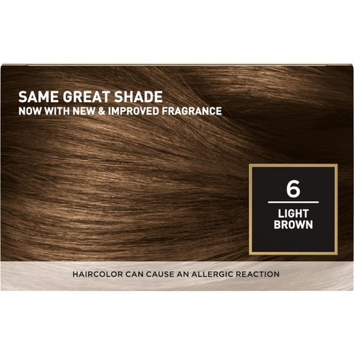 L'Oreal Paris Superior Preference Fade-Defying + Shine Permanent Hair Color, 6 Light Brown, Pack of 1, Hair Dye