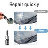 LARDERGO Car Windshield Crack Repair Kit, Automotive Glass Nano Repair for Car, Window Glass Liquid Repair Set, Crack Repairing for Car - 6PCS