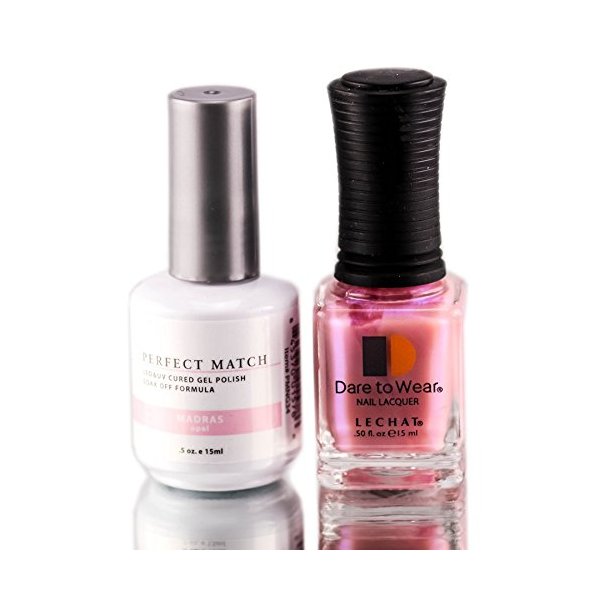 LECHAT Perfect Match Gel Polish + Matching Lacquer - (#34 Madras)