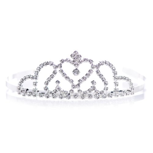 Anderson's Desiree Tiara, Rhinestone Wedding, Prom, Pageant Tiara, Queen Or Princess Tiara For Prom, Homecoming, Pageant, Wedding, School Dance, Award, Costume, Party, Event