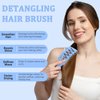 START MAKERS Vented Hair Brush, Detangler Brush for Curly, Thick, and Straight Hair, Dry and Wet Hair Brush for Detangling, Styling, Defining and Shaping, Hair Brush for Women and Men(Blue)