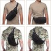 LIVANS Concealed Carry Fanny Pack Holster, Tactical Conceal Pistol Bag Mens Gun Carry Concealment Holster Fits 1911 and G 17,19,20,21 Fits up 55" in Waist Free U.S Flag Patch