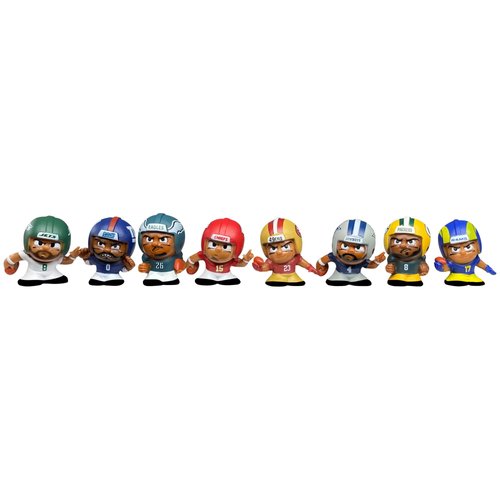 Teenymates Party Animal Series (13) 2024 NFL Figures Blind Bags Gift Set Party Bundle - 4 Pack - 8 Figures Total