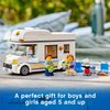 LEGO City Great Vehicles Holiday Camper Van Toy Car for Kids Aged 5 Plus Years Old, Caravan Motorhome Summer Sets, Gift Idea 60283