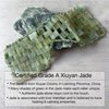 GingerChi Genuine Jade Eye Mask, Jade Face Mask for Relaxation and Rejuvenation, Natural Stone Eye Mask for Dark Circles and Puffiness, Jade Chi Mask for Anti Aging Jade Therapy