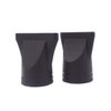 2PCS Black Plastic Salon Hair Dryer Nozzle Narrow Concentrator Portable Hair Drying Nozzle For Salon and Home Use Only for Outer Diameter 4.5cm