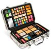 Vokai Makeup Kit Gift Set - 41 Eye Shadows, 7 Body Glitters, 1 Lip Liner Pencil, 1 Lipsticks, 4 Blushs, Eye liner pencil, 5 Concealers, 2 Lip Gloss, 5 Bronzers, Mirror