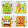 Toys for 1+ Year Old Kids Gifts, First Birthday Gifts for Girls Boys, 8-in-1 Multi-Functional Montessori Toddler Toys with Learning and Playing, Educational Musical Toys for 2-4 Years Old