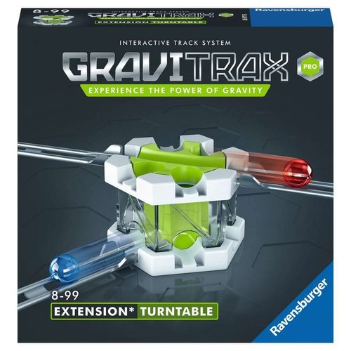 Ravensburger GraviTrax PRO Turntable Accessory - Innovative Marble Run & STEM Toy | Encourages Creativity and Science Play | Compatible with All GraviTrax Systems | Ideal for Age 8 & Up