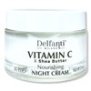 Delfanti-Milano • VITAMIN C & SHEA BUTTER • Nourishing Night Cream • Face and Neck Moisturizer • Made in Italy