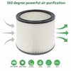 90304 90350 Shop Vac HEPA Cartridge Replacement Filter, Compatible with Shop Vac 90350 90304 90333 Vacuum Cleaner, fits Most Wet/Dry 5 Gallon and Above, 1 Pack