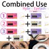 SEEDEW Eyelash Extensions Set, 3 Pieces Individual Hybrid Volume Premade Lashes, (Classic + YY Lashes + W-3D Lashes) 0.07 D Mix Black, for Practice, Cost-Effective, Beginner Lash Artists Friendly