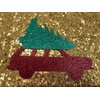Gold Glitter Jolliest Bunch Of Assholes Banner- Christmas Party Decorations,Christmas Vacation Party Decorations, Ugly Christmas Sweater Party Decorations, Christmas Decorations for Home Office Fireplace Mantel