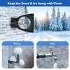 Outdoor Faucet Cover,Garden Faucet Socks for Winter Freeze Protection,5.9" W x 9"L, Waterproof Insulated Tap Cover, Water Sprinkler Valve Insulation Wrap and Hose Spigot Cover 2Pcs