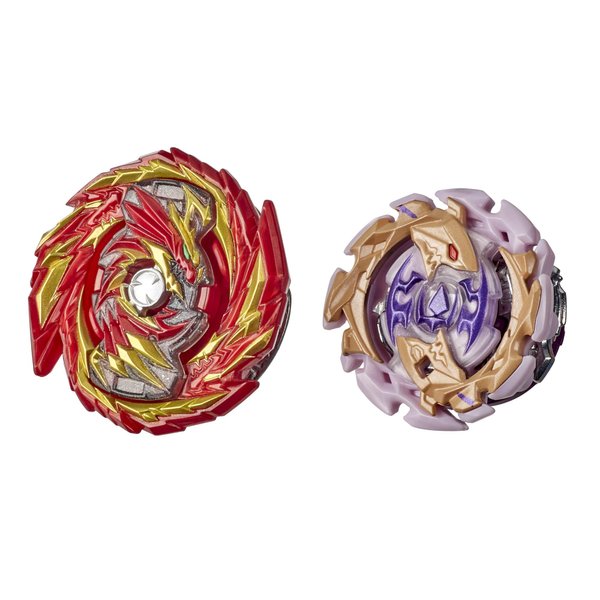 Beyblade Burst Rise Hypersphere Dual Pack Master Devolos D5 and Forneus F5-2 Right-Spin Battling Top Toys, Ages 8 and Up