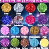 Hair Tinsel Kit 18 Colors 3600 Strands Tinsel Hair Extensions for Women Hair Extension Tinsel Kit Heat Resistant Glitter Fairy Hair Accessories for Christmas