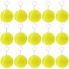 iMagitek 15 Pack Tennis Ball Keychains for Kids Party Favors Supplies, School Carnival Prizes, Party Bag Gift Fillers, Tennis Ball Stress Relieve Ball