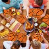 96 Pcs Basketball Plates and Napkins Party Supplies Basketball Birthday Decorations Basketball Plates Basketball Party Supplies Basketball Party Favors for Kids