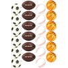 Set of 24 Sports 2.5" Stress Balls - Includes Soccer Ball, Basketball, Football, Baseball Squeeze Balls for Stress Relief, Party Favors, Ball Games and Prizes, Stocking Stuffers - Bulk 2 Dozen Balls