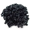 200 PCS 3.5 mm Black Color Copper Tubes Beads Locks Micro Rings for I Stick Tip Human Hair Extensions