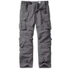 linlon Men's Outdoor Casual Quick Drying Lightweight Hiking Cargo Pants with 8 Pockets,Grey,38