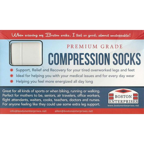 Compression Socks Woman XWide Calf - Firm Gradient Support, Ankle and Arch Support. Knee High | Plus Size Premium Cotton Hosiery with padded soles | Black, Extra Wide Size