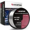 ARCCAPTAIN Flux Core Welding Wire, Mig Welding Wire E71T-GS .030" 2-Pound Spool Gasless Mild Carbon Steel Mig Welding Wire