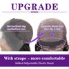 Body Wave Lace Front Wigs Human Hair Pre Plucked 13x4 HD Glueless Lace Frontal Wigs for Women 180 Dentisy Brazilian Human Hair Lace Front Wigs with Baby Hair Natural Black 28 Inch