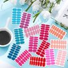 YECIRALA 24 Sheets 336 Pieces Nail Polish Strips for Women Girls Nail Polish Stickers Full Nail Wraps Stick On Nails with Nail File Gel Nail Strips Solid Nail Stickers Self Adhesive Nail Decals