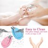 4 PCS Nail Clippers,Stainless Steel Nail Cutter,Clipper Toenail Clippers for Girls Women