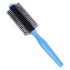 uxcell Hairstyle Curly Hair Brush, Professional Wet Styling Dryers Hairbrush for Salon Home, Plastic Handle Roll Round Comb Detangling Teezer Bristles for Men and Women, 1 Pack