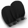 GUARD&MARINE Exfoliating Korean Bath Mitts (Tirkish Kessa Gloves) for Body Scrub, Dead Skin Removal and Deep Cleansing - Set of 2 pcs