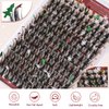 Glitter Lashes Glitter Lash Clusters 10-20mm Cluster Eyelash Extensions 168 Pcs Manga Lashes C Curl Individual Lashes for New Year Christmas Halloweens Cosplay Party False Eyelashes, by Anforlin