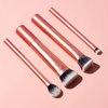 Real Techniques Face Base Makeup Brush Kit, For Concealer, Foundation, & Contour, Works With Liquid, Cream & Powder Products, For Blending & Buffing, Makeup Brush Set for Sculpting, 4 Piece Set