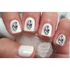 Day of the Dead Zombie Queen Nail Art Decals