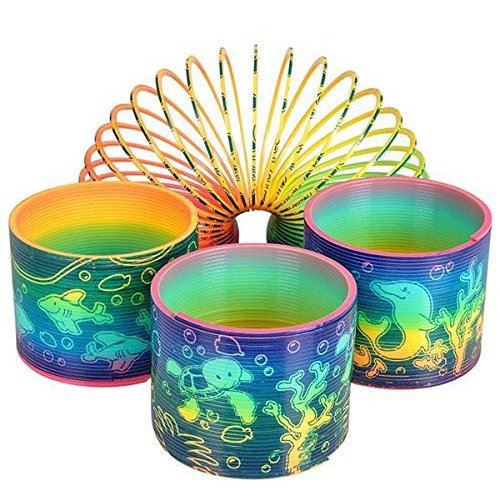 DollarItemDirect 3 inches Aquatic Animal Print Coil Spring, Case of 60