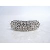 Generic Small oval silver crystal hair pin clip barrettes for fine thin hair. (Clip quantity: 1 Clip)