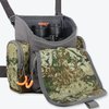SPIKA Binocular Harness Chest Pack, Camo Bino Case with Rangefinder Waterproof Pouch for Hunting