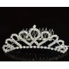 Shop Ginger Wedding Bridal Tiara Rhinestones Hair Comb Party Prom T 10009 Silver