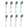Pursonic EBS17-8 Sensitive Premium Replacement Toothbrush Heads for Oral B Toothbrushes, 8 Count