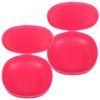 2Pcs Period Cup Storage Case Menstrual Cup Plastic Holder Menstrual Disc Cleaner for Travel Pink