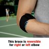 ACE Brand Tennis Elbow Support, Adjustable, Black, 1/Pack