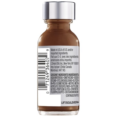 L'Oreal Paris Makeup True Match Super-Blendable Liquid Foundation, Chocolate N11, 1 Fl Oz,1 Count