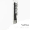 FOMIYES Teasing Comb with Pick 12PCS Hair Pick Hair Styling Comb, Hairdressing Comb, Two-sided Hair Comb Lift Teasing Comb for Salon Home (Random color)