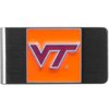 NCAA Siskiyou Sports Mens Virginia Tech Hokies Steel Money Clip One Size Team Color