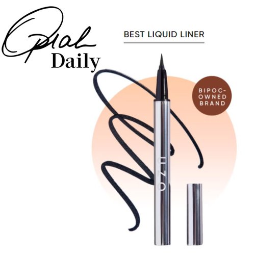 UZO Blaque Liquide Eyeliner - Waterproof Eyeliner - Liquid Eyeliner - Quick Drying - Longlasting Makeup - Sweat-proof Formula - Ultra-precise Felt tip applicator - Satin Black