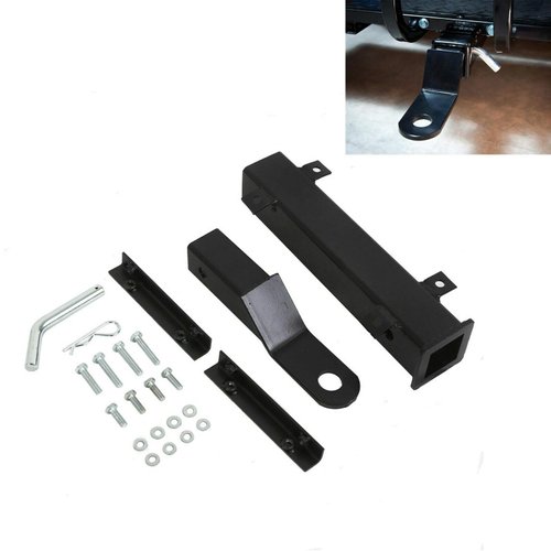 Threemom Trailer Hitch with Receiver Rear Seat for Step on Back of Golf Cart EZGO CC YMH