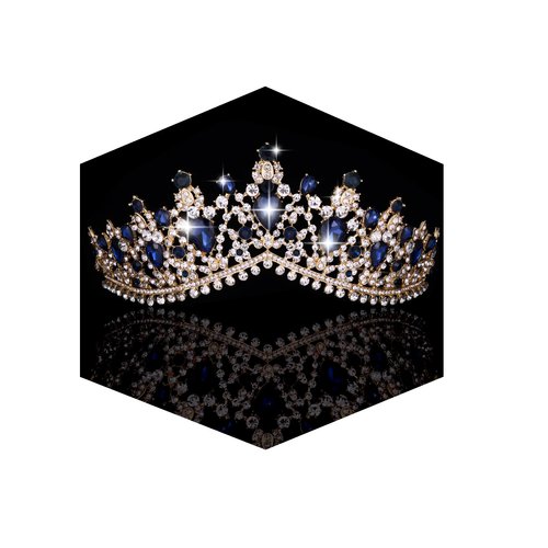 Kamirola - Queen Crown and Tiara Princess Crown for Women and Girls Crystal Headbands for Bridal, Wedding Gothic Halloween Costumes for Women Prom Christmas Halloween Birthday Prom Pageant